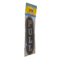 M3 METAL LABEL - PULL - Washable